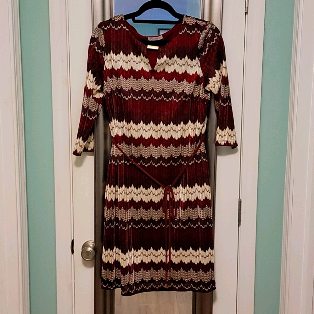 Maroon Dress
